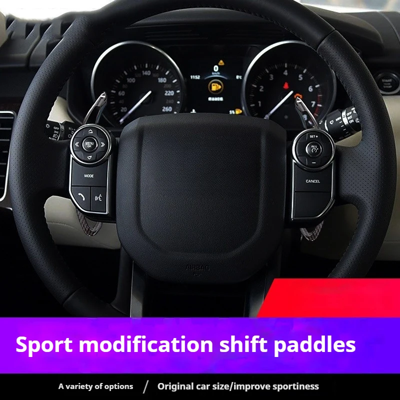 

For Land Range Rover Discovery Sport Jaguar XF XE XFL XEL XJ ABS Car Steering Wheel Paddle Shift Gear Paddle Extension Shifter