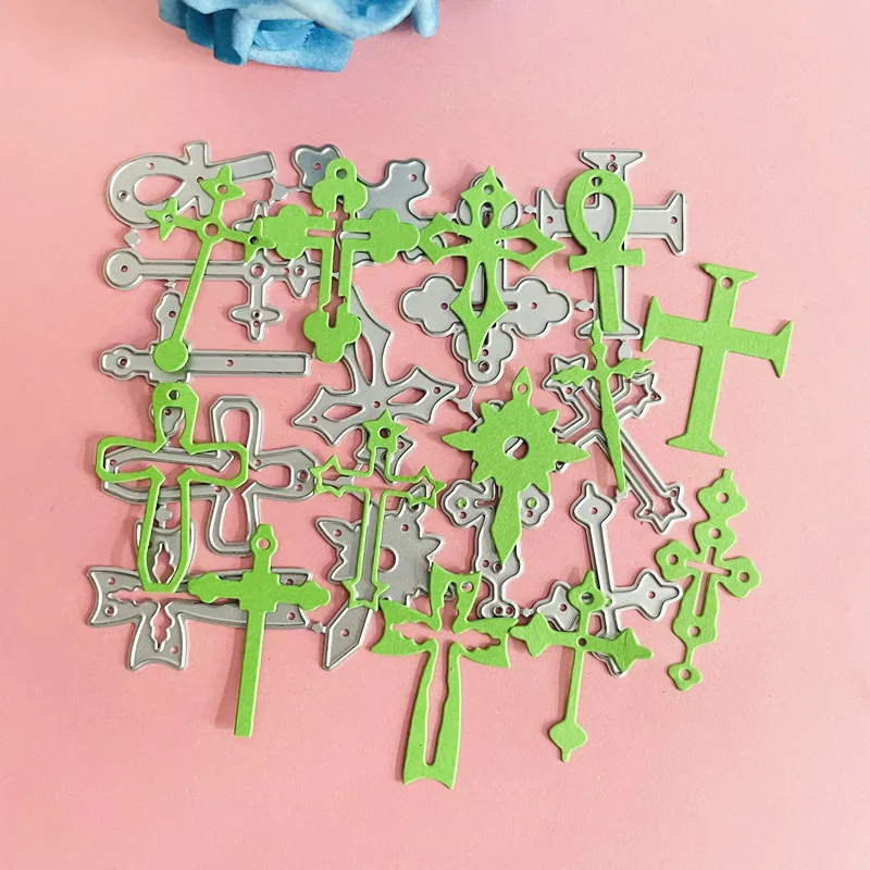 various pray cross  decoration die Metal Cutting Dies DIY Scrapbook Paper Cards Embossing Craft Die Cut handmade craft