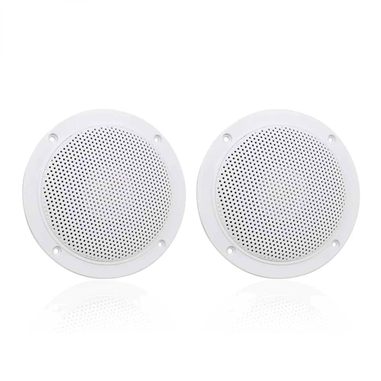 4 Inch 160W  In-Wall Ceiling Waterproof Speaker Surround Sound Speaker  Kitchen Bathroom Yacht Outdoor Theater