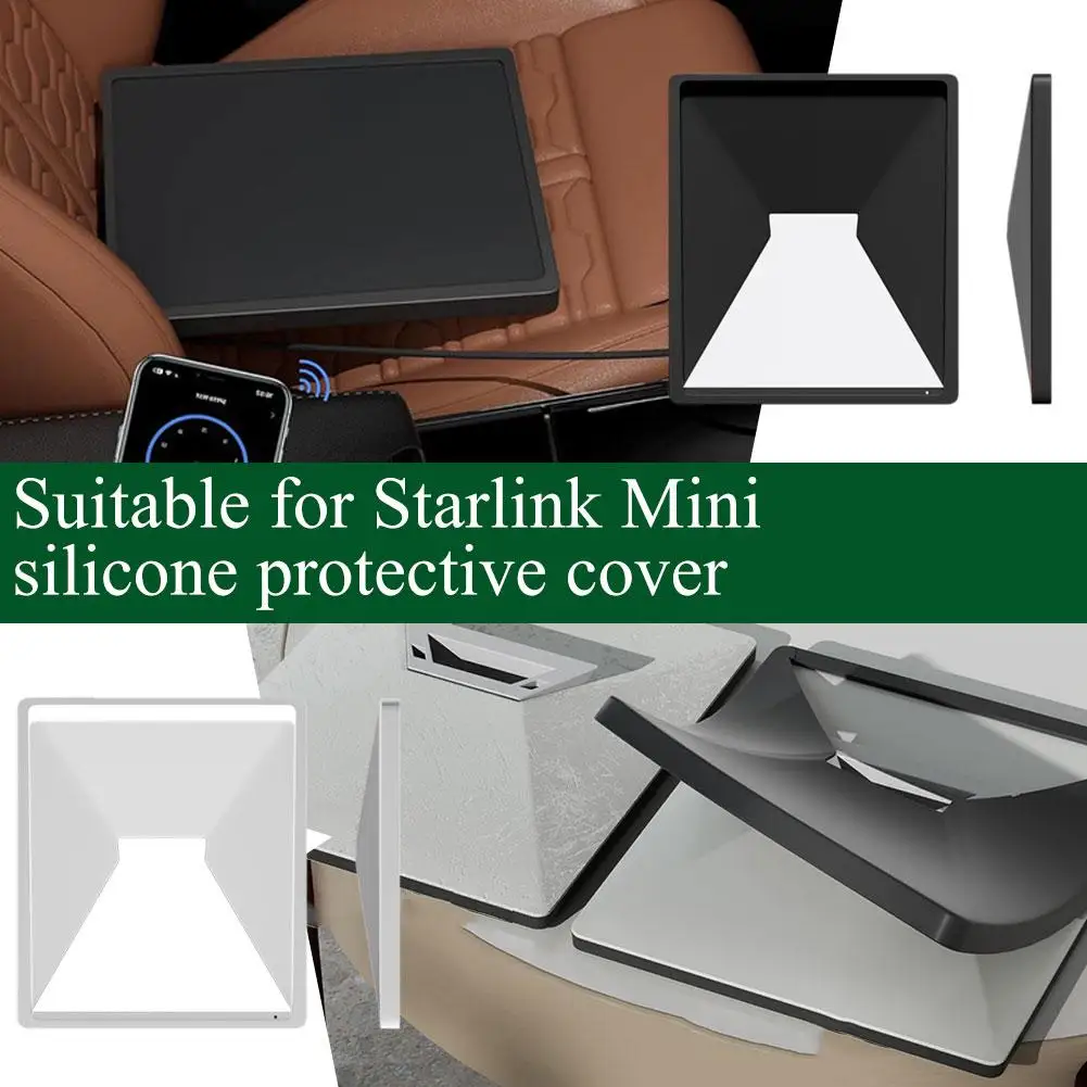 For Starlink Mini Silicone Case Collision Protection V4 Case Accessory Signal Case Protection Accessories Satellite E0M6