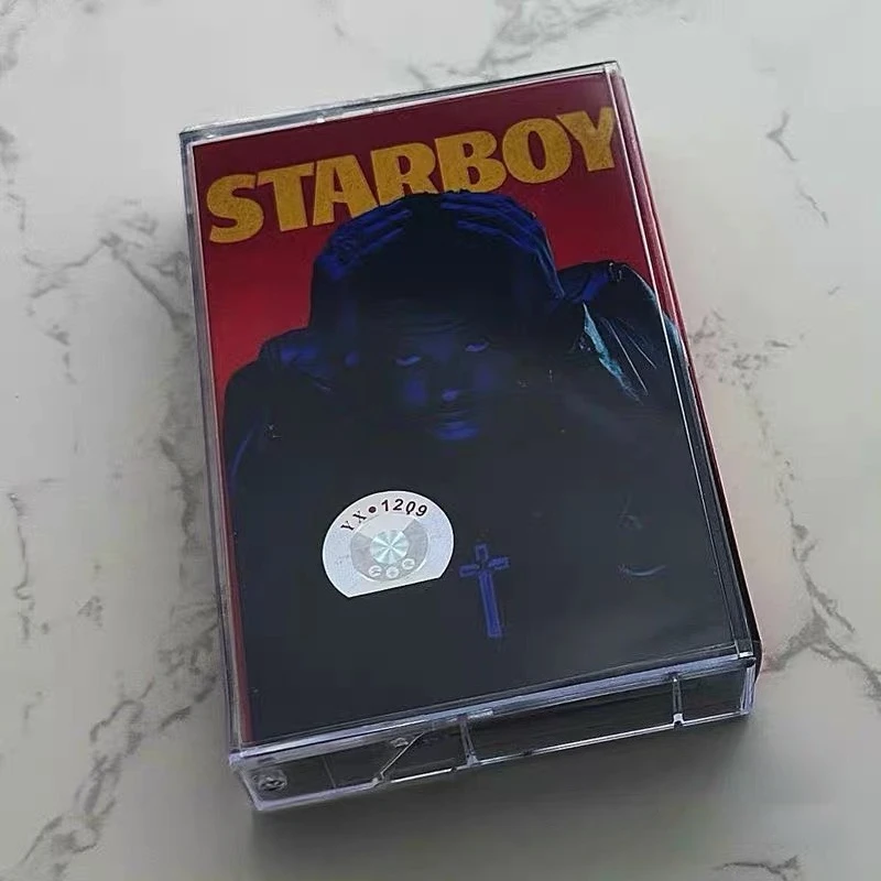 

Коллекция популярных английских песен Starboy: Магнитная лента с лучшими хитами, ремастеринг аудио, для автомобиля и дома, новый запечатанный подарочный набор
