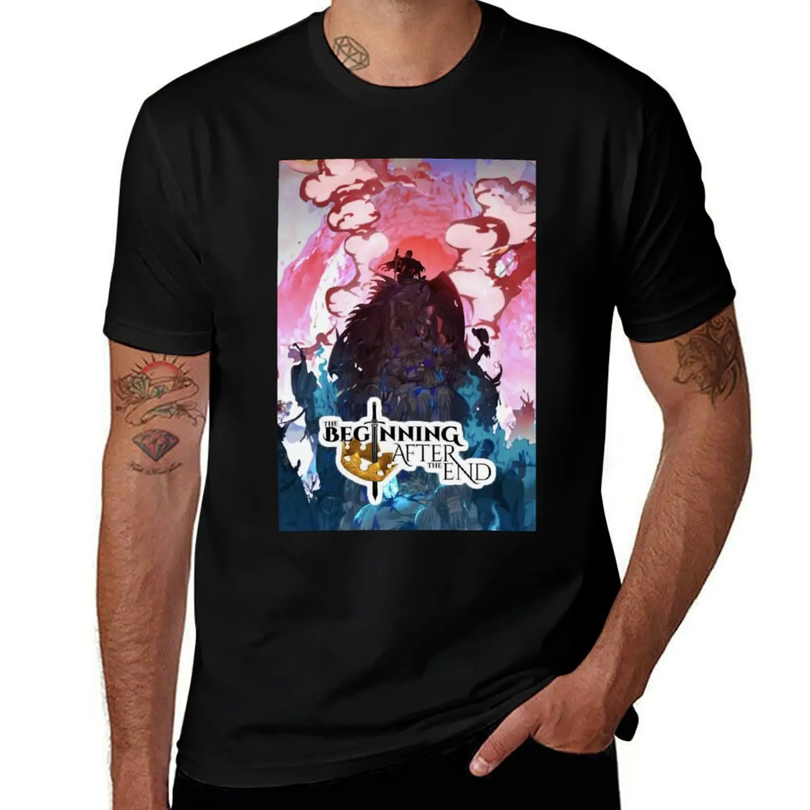Arthur Leywin TBATE The Beginning After The End T-Shirt Urban Style Print T-Shirt