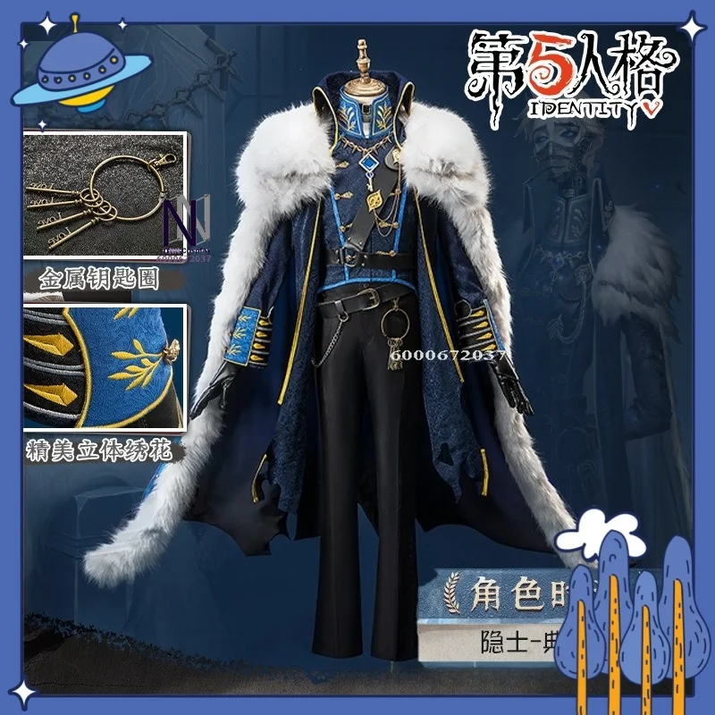 

Identity V Hermit Warden Two-dimensional Cosplay Costume Anime-style Games Full Set Role-playing As Game Characters with Outfits