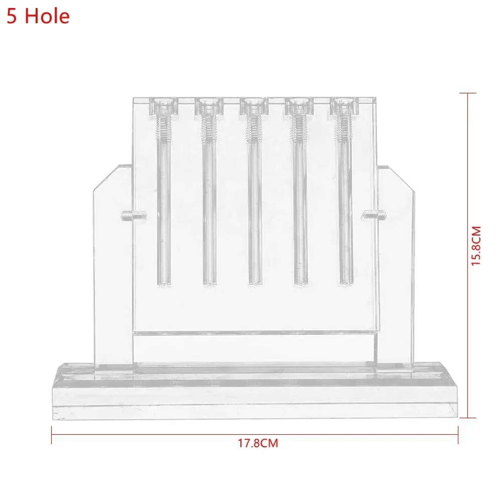 Automobile Lubricating Oil Quality Comparator Can Flip Acrylic Glass Demonstration Stand Oil Viscosity Testing Tool