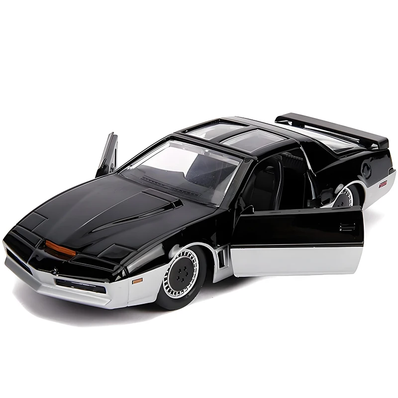 JADA 1:32 Knight Rider KARR alliage voiture moulé sous pression et véhicules jouets modèle de voiture Miniature échelle modèle de voiture pour les enfants