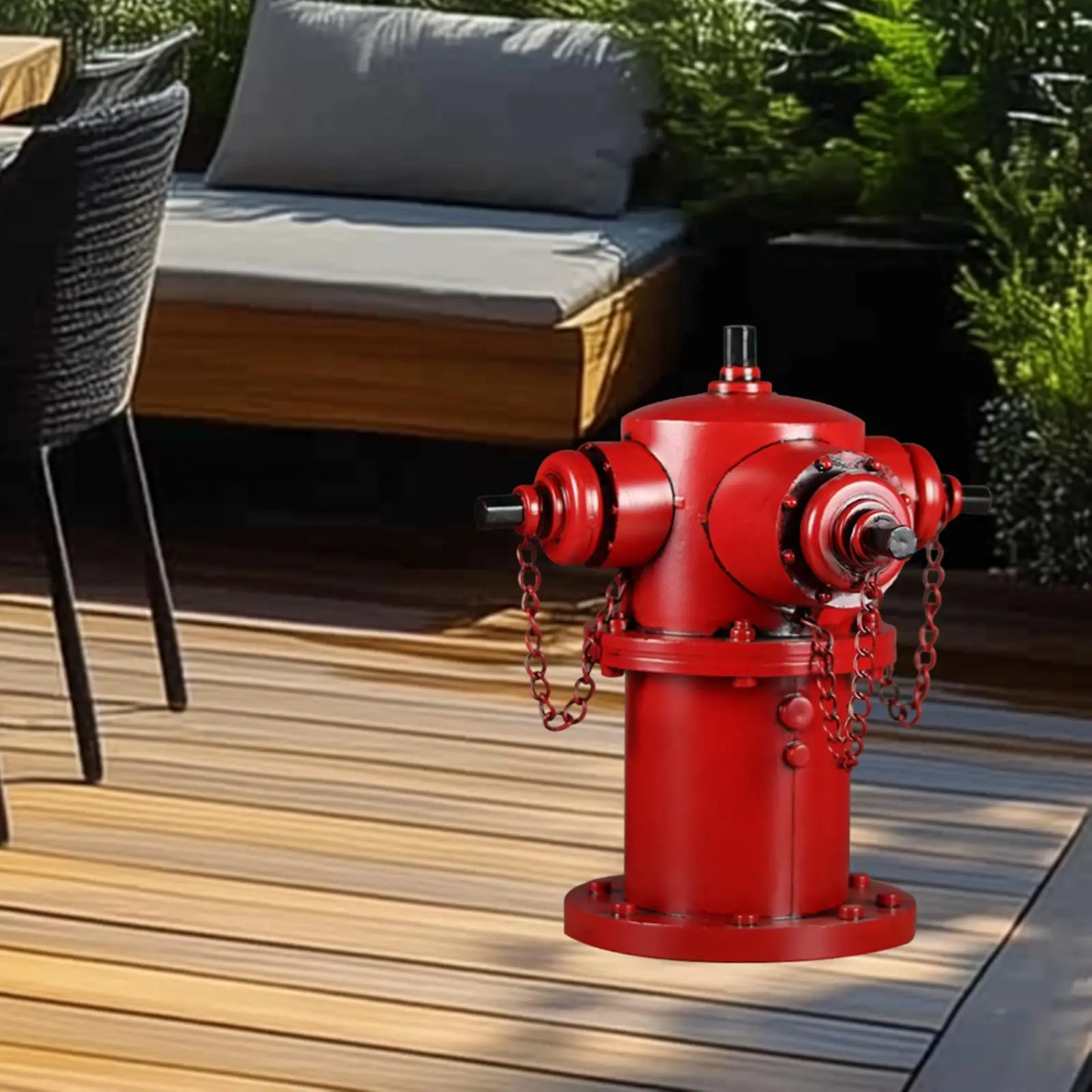 Fire Hydrant Statue Puppy Pee Post Training Tool for Indoor and Outdoor Yard