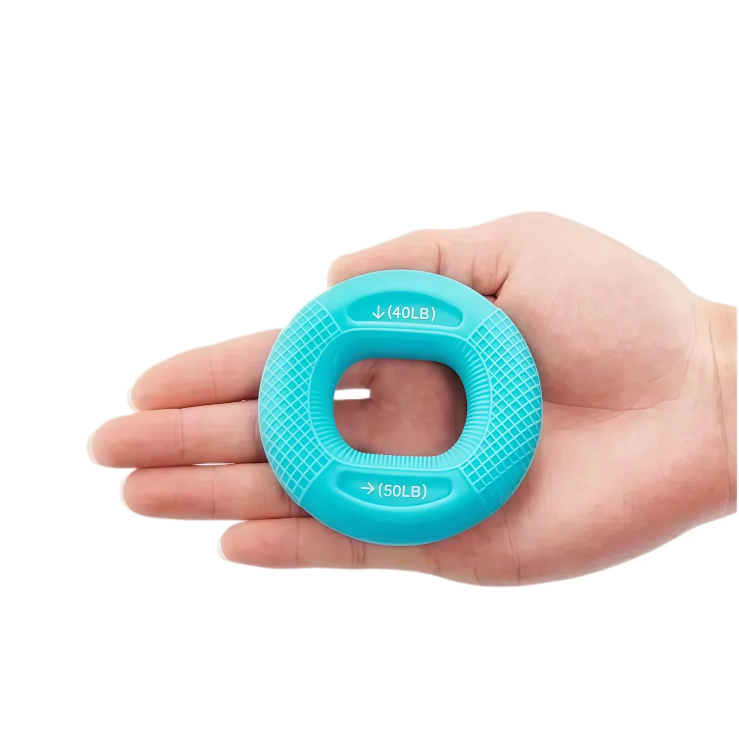 Silikon-Fingertrainer-Ring Handmuskel-Stärkungsring Handgelenk-Fingertrainer Übungsgerät Karpaltunnel-Expander Fitness-Trainingsgerät