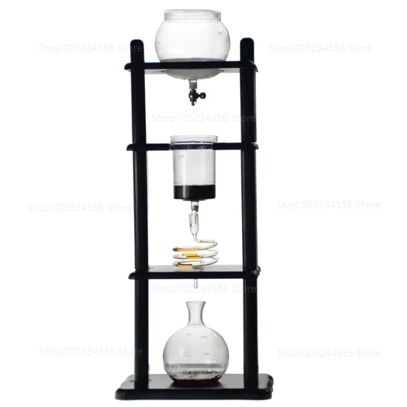5-8 Cup Glass Cold Brew Coffee Maker Home Iced Drip Coffee Pot For Family