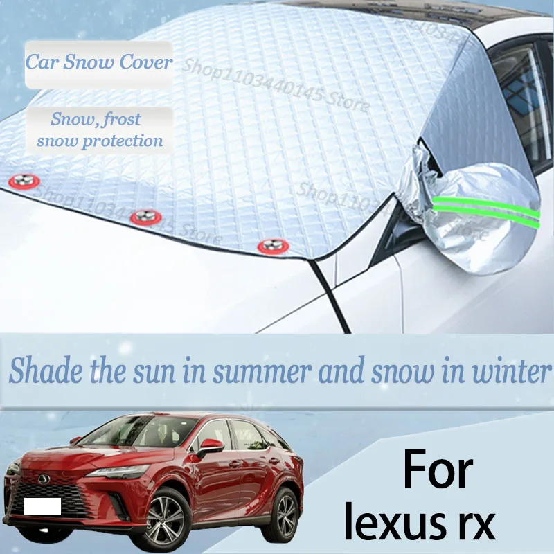 

For lexus rx car Snow Windscreen, Snow, Frost, Dust and UV Visor, Winter car clothing, thick magnetic