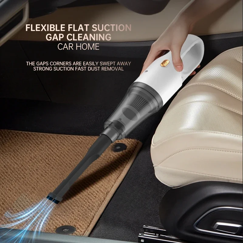 Car household vacuum cleaner wireless dual-use portable handheld super suction rechargeable vacuum electric vacuum cleaner