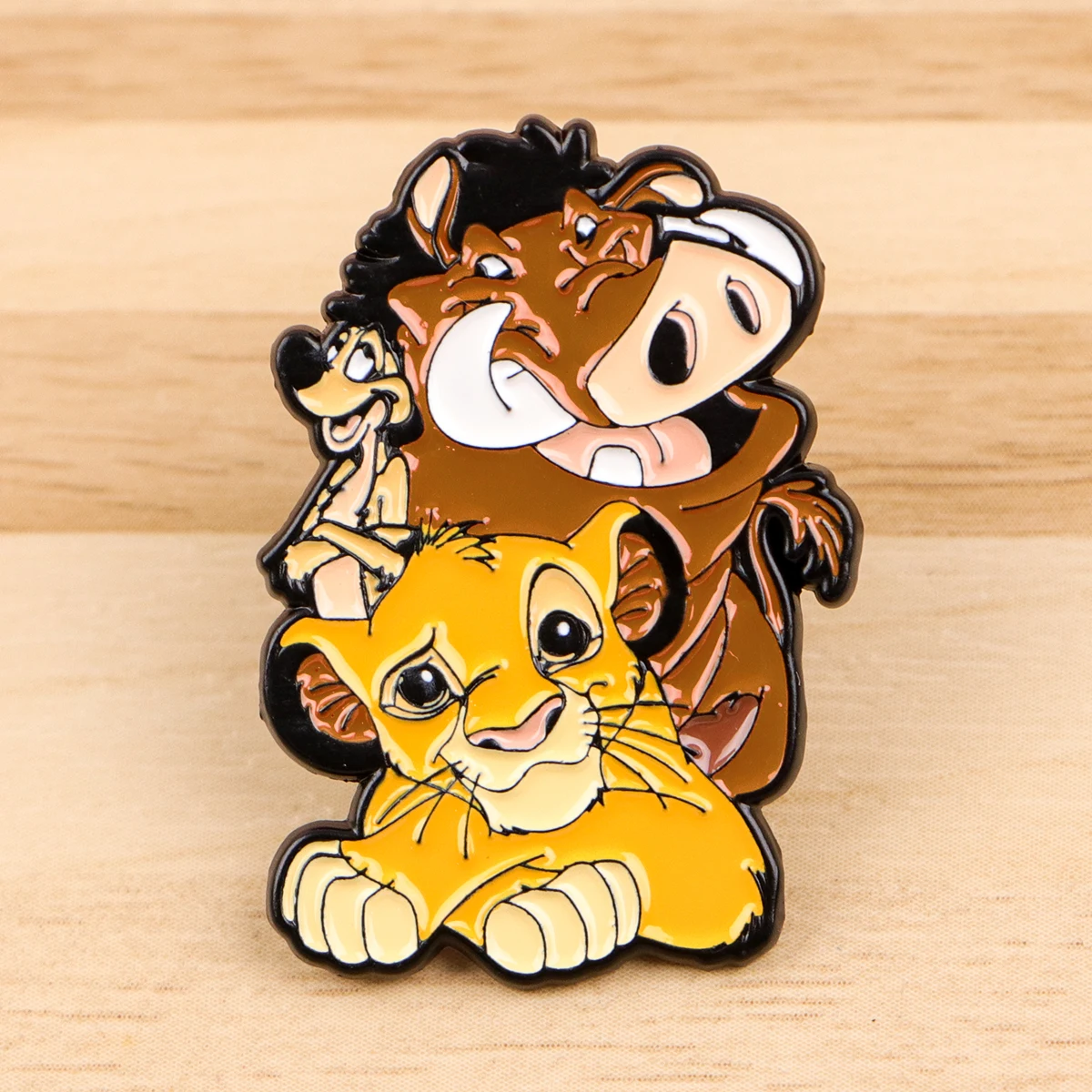 Cartoon Movie Lion Cat Duck Lapel Pins for Backpacks Cute Brooch for Clothes Enamel Pin DIY Metal Badges Jewelry Accessories image 4