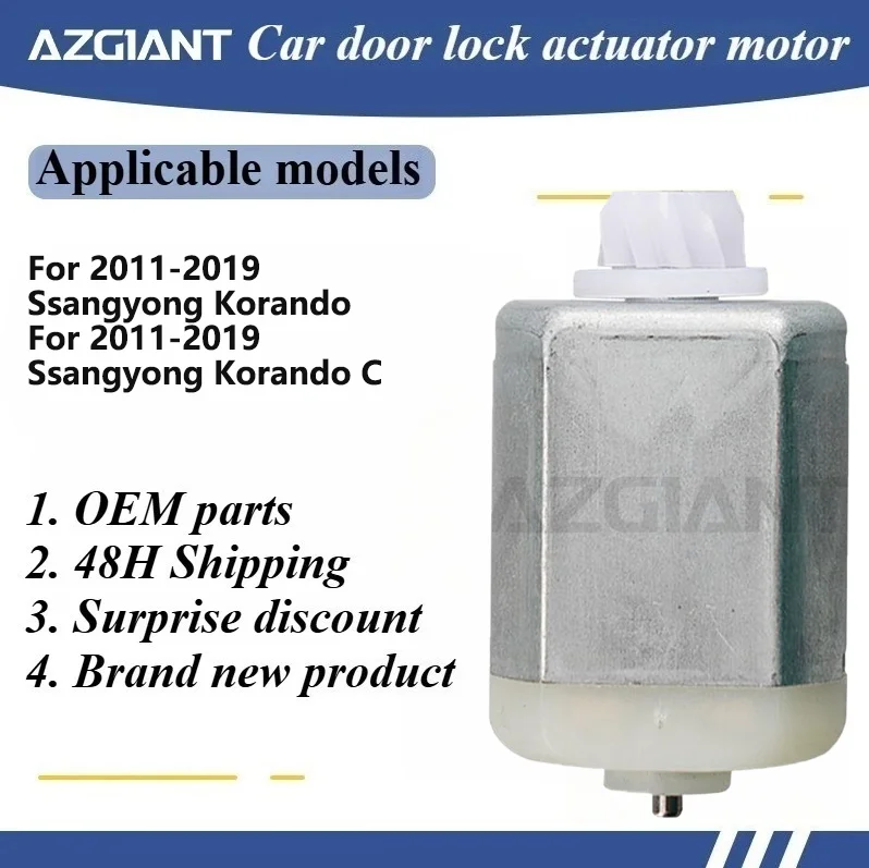 

AZGIANT FC-280SC-18180 Car door lock actuator motor for Ssangyong Korando/Korando C High Quality Replacement Parts accesorios