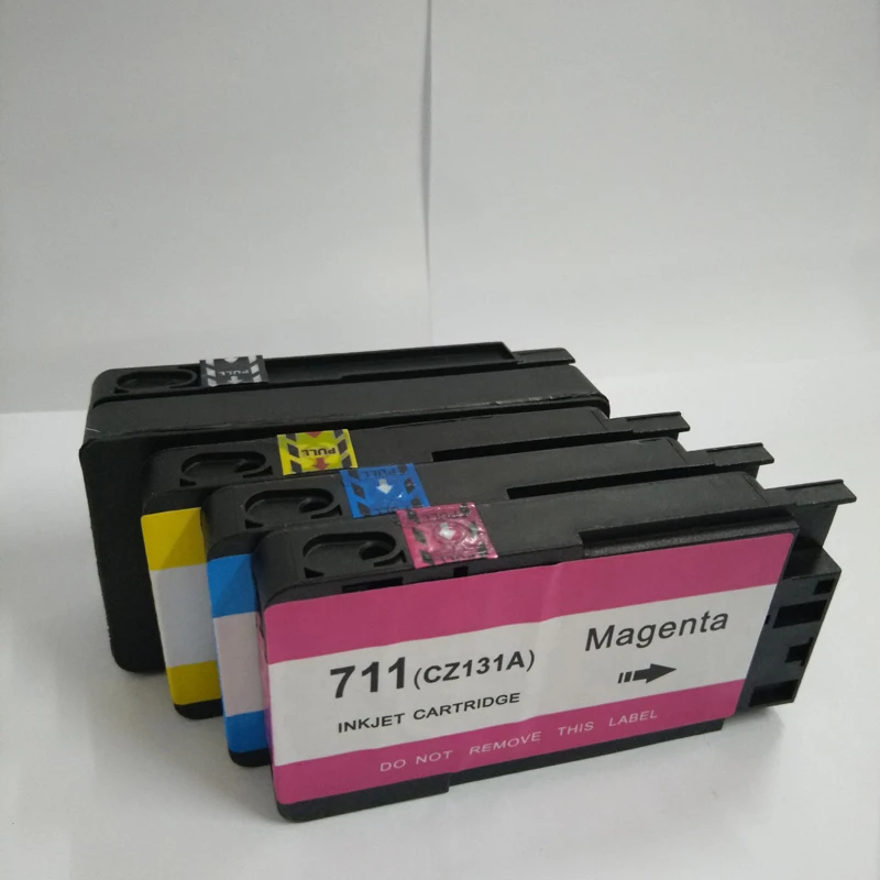 for HP 711 HP711 Compatible Ink Cartridge for HP CZ130A CZ131A CZ132A CZ133A DesignJet T120 T520 Printer