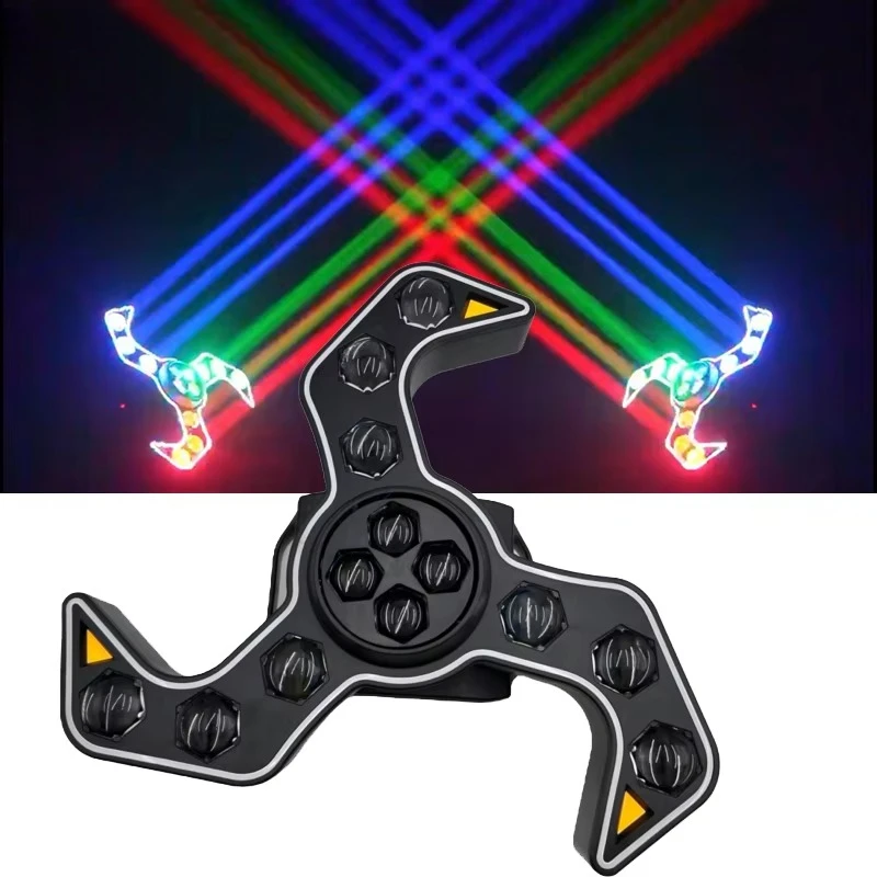 New Design Crescent Moon Blade Led Beam Moving Head 12Pcs 10W RGBW Bee Eye Led Moving Light Unlimited Rotate Disco Party Lamp
