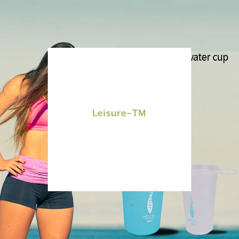 New 200ML TPU Soft Cups Collapsible Sports Water Bottle Outdoor Portable Water Cup Running Cycling Hiking Flexible Water Bag