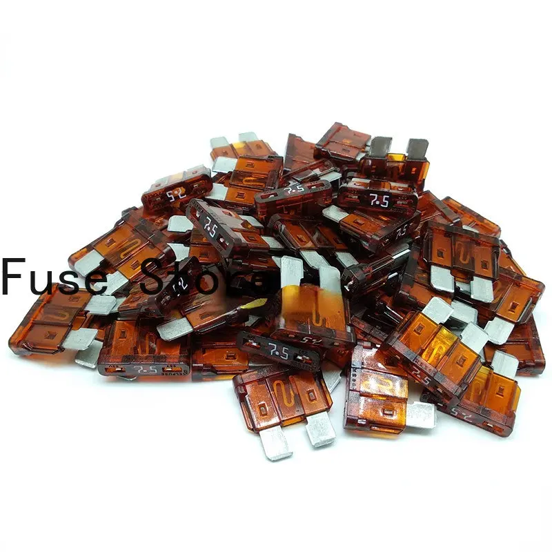 

10PCS Imported Medium Insert Car Fuse/piece 025707.5PXPV 257 7.5A Original.