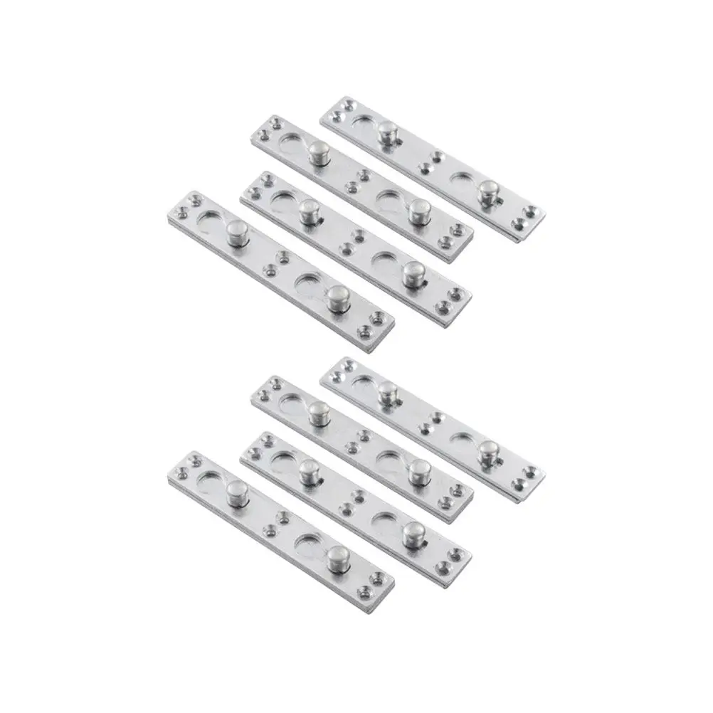 4Pcs Bed Rail Hinge Strong Metal Thicken Square Corner Fittings for Bed Frame Headboard Footboard Accessories Connecting Hinge