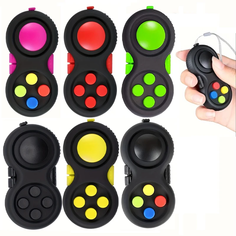 Fidget Spinner Stress Relief Anxiety Toys Fidget Pad Fidget Controller Stress Reducer for Teens Adult Fingertip Toys антистресс