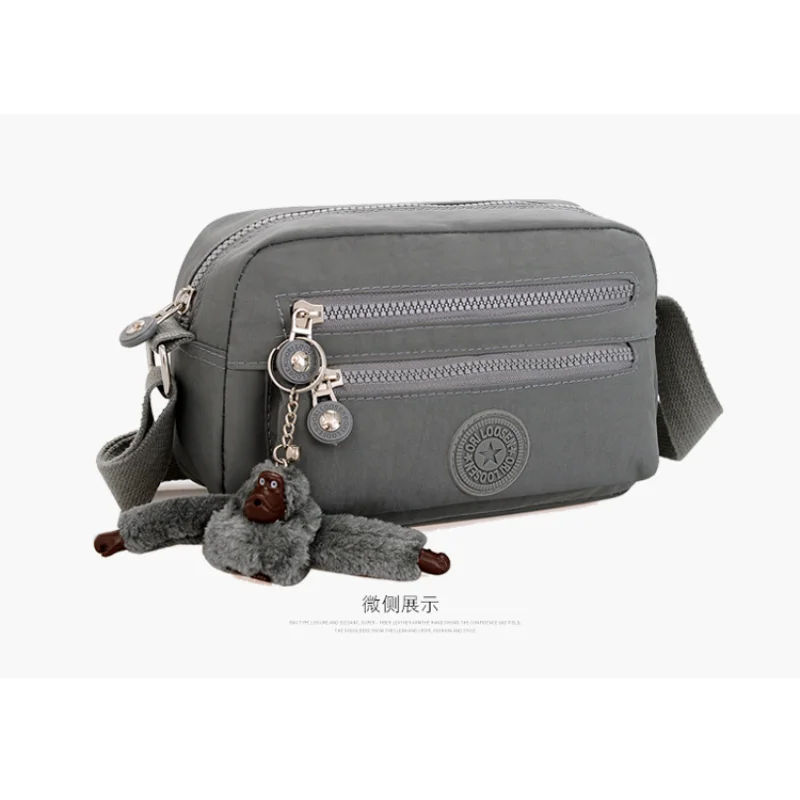 

2025 Summer Mini Square Bag Women Lightweight Nylon Crossbody Purse, Korean Fashion Casual Shoulder Bag Waterproof Small Handbag