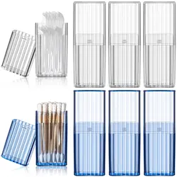 Mini Portable Dental Floss Storage Box, Flosser Band-Aid Toothpick Holder Cotton Swab Boxs Travel Packing Organizer