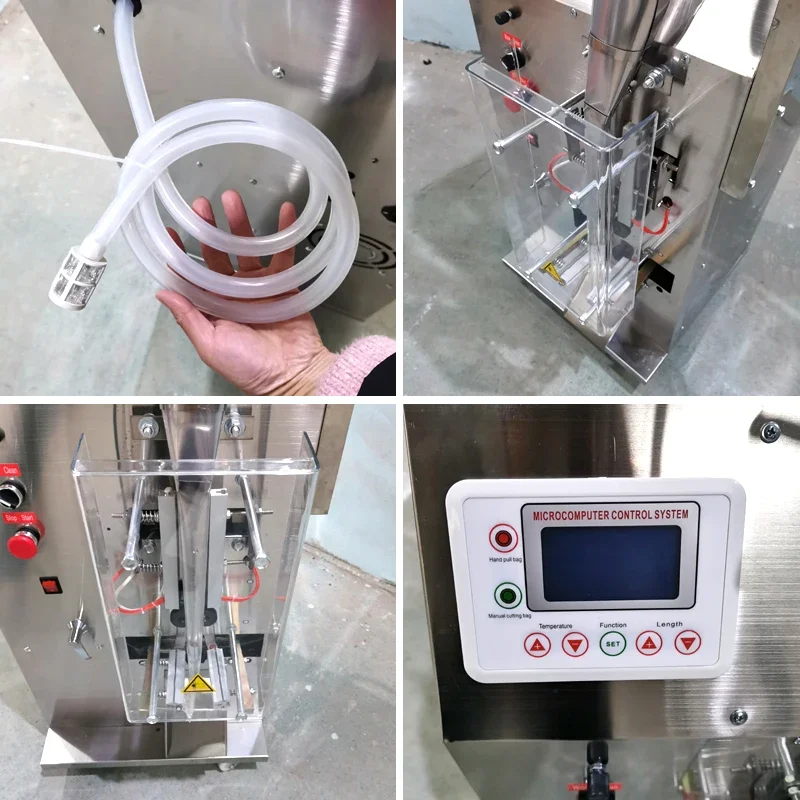 Automatic Liquid Packaging Machine Fruit Juice Packaging Machine for Laboratory Commercial Use