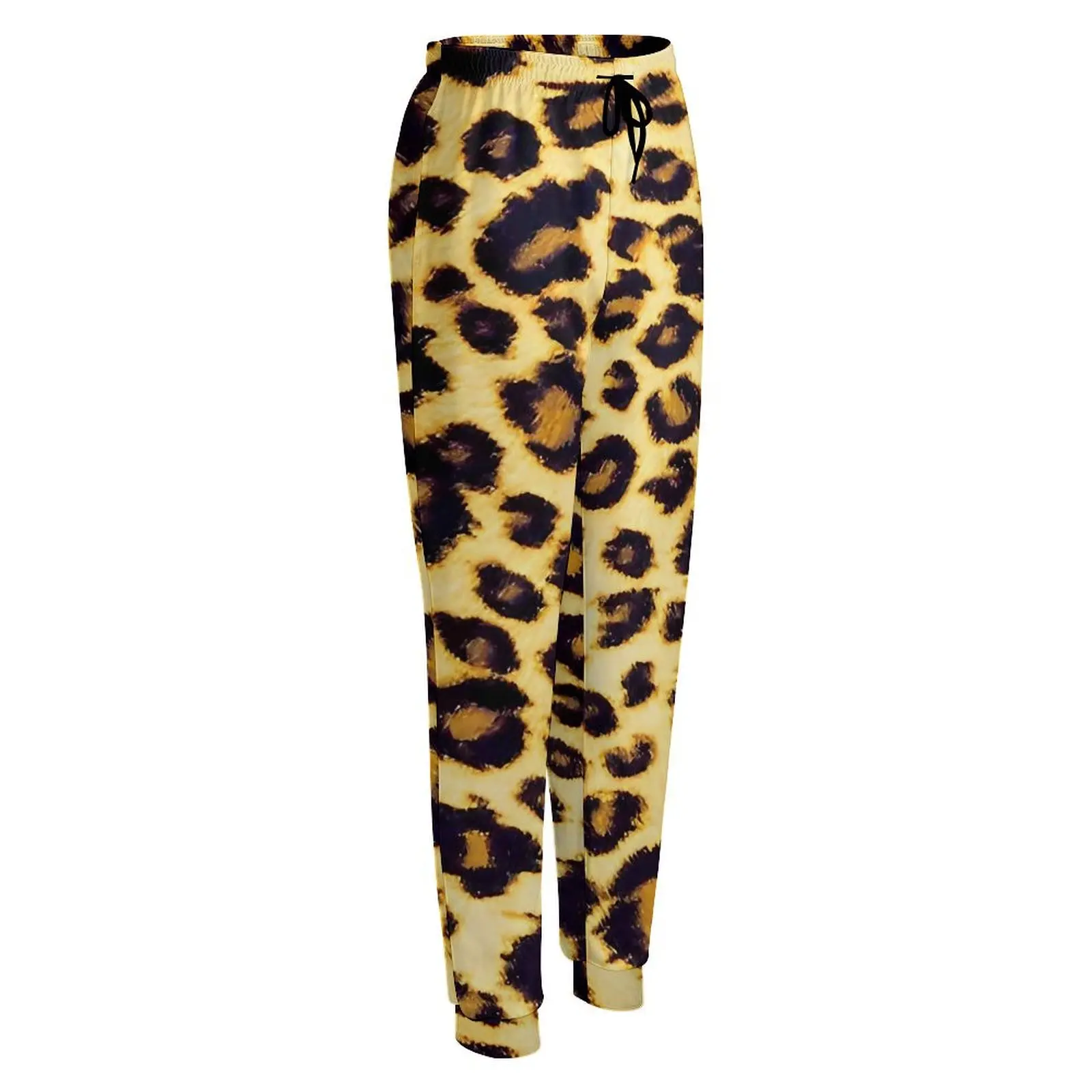 Leopard Pants Animal Print Hip Hop Joggers Autumn Woman Casual Custom Big Size Trousers Birthday Present