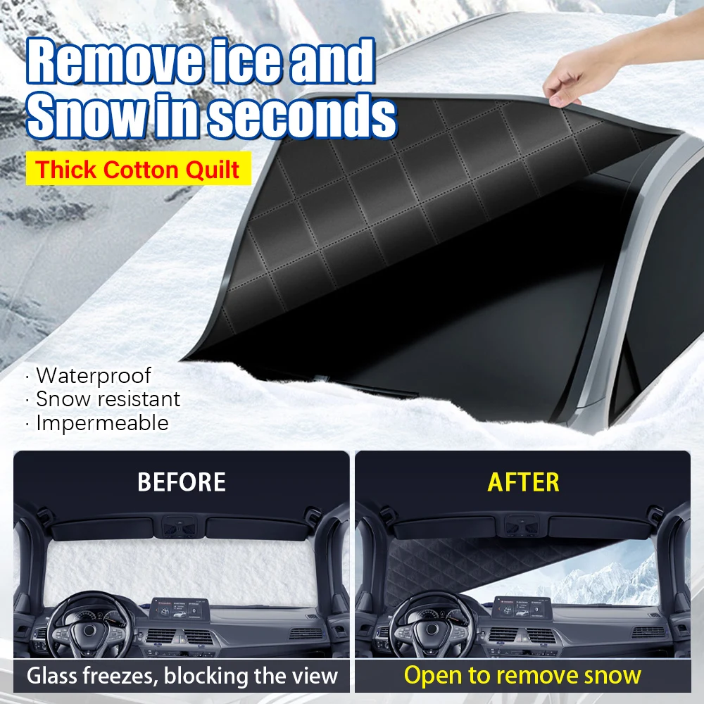 General Motors Magnetic Thickened Car Cover Sunscreen Sunshade Frost Proof Snow Proof Antifreeze Cover Car Cover