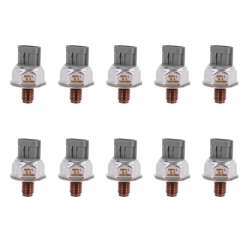 

10X Common Rail Fuel Pressure Sensor 45PP3-1 1465A034A 8C1Q9D280AA For Nissan Navara D40 Pathfinder 2.5