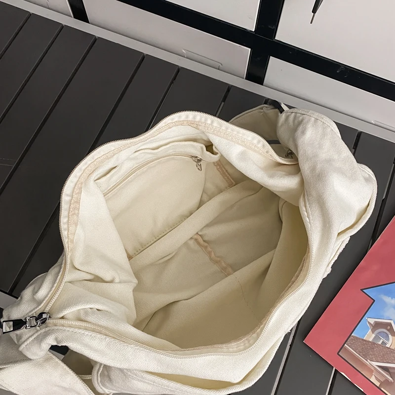 Shoulder Bags Women Solid Harajuku All-match Simple Multifunction Handbags Large Capacity Crossbody Bags for Women Teens Purse