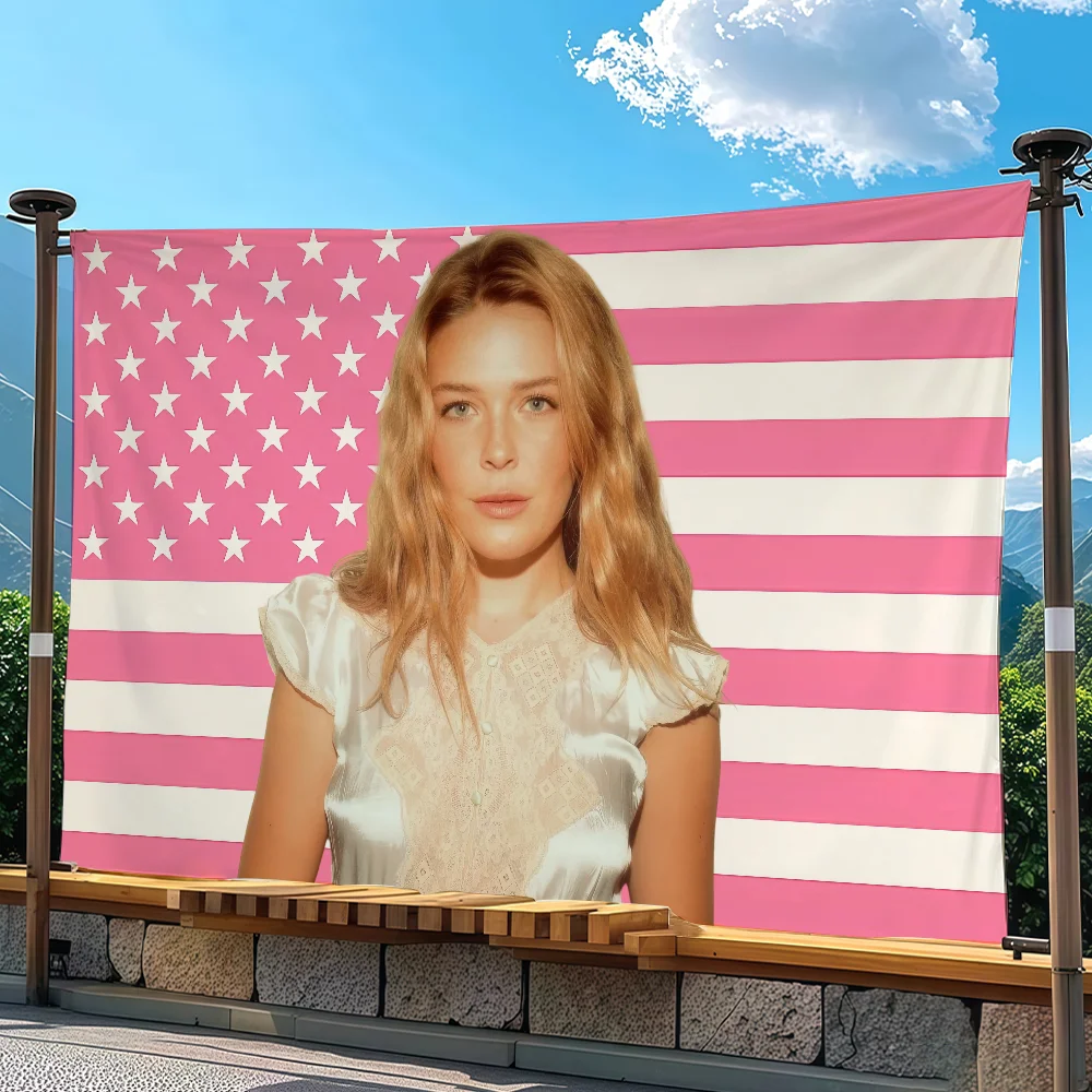 Singer M-Maggie R-Rogers-S flag Advertising Banner for Camping Decoration Outdoor & Garage Wall Hanging Decorations