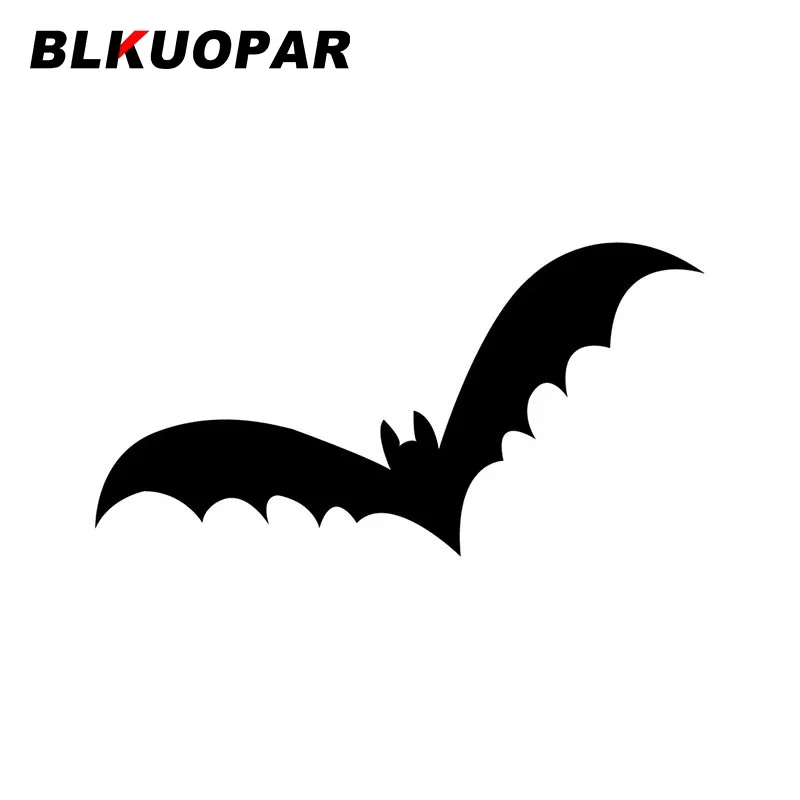 BLKUOPAR Bat Silhouette Personality Car Stickers Bumper Refrigerator Rearview Mirror Sunscreen Beautiful Decal VAN Decoration