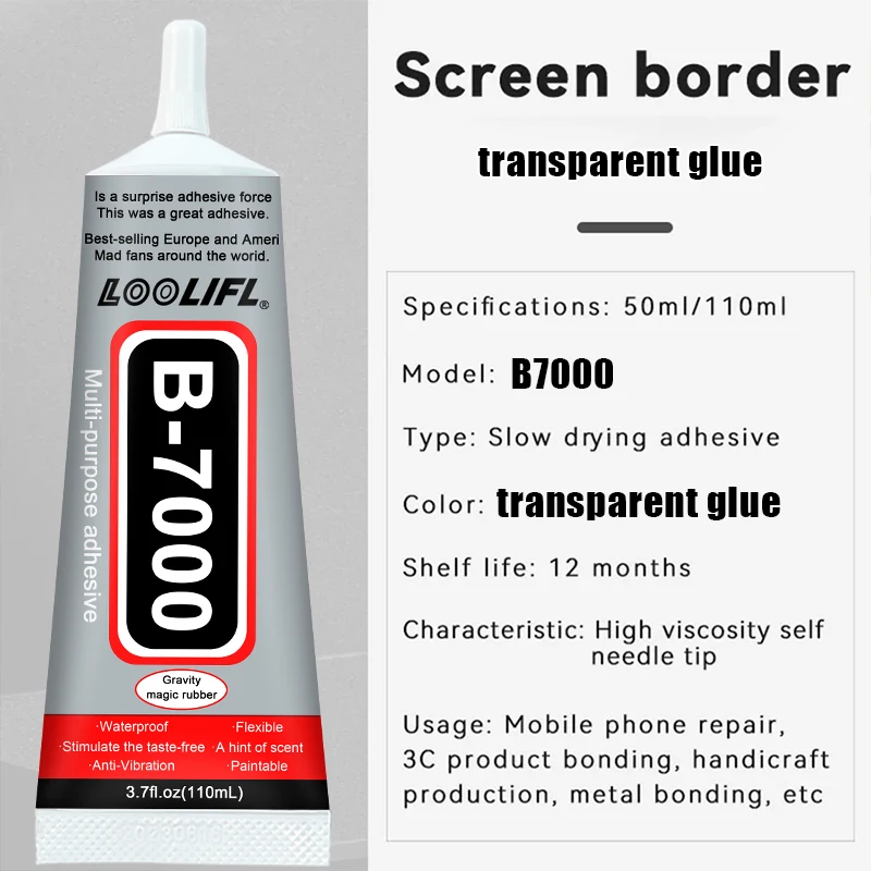 LOOLIFL Super Glue B7000 Detail Shot 5
