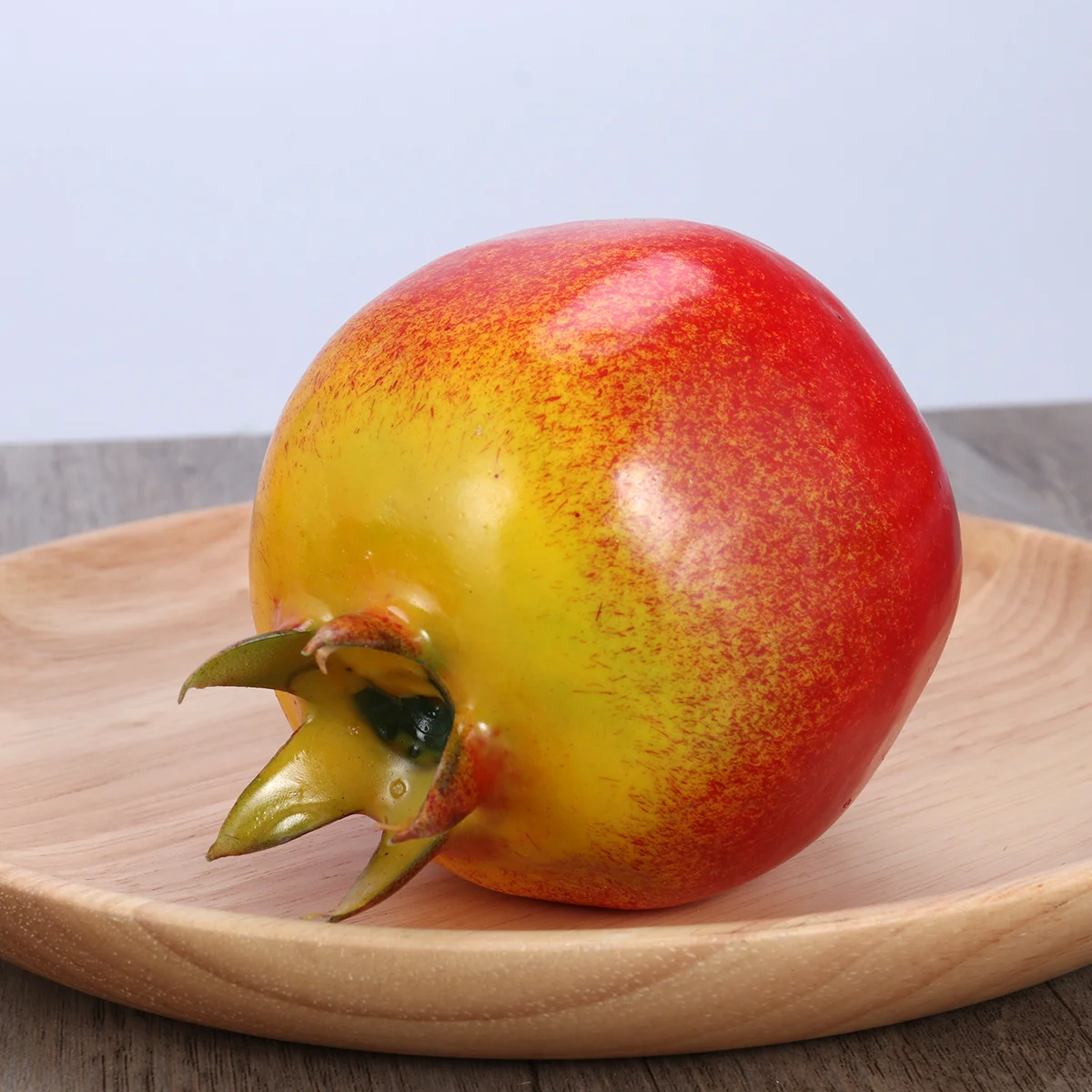 

Artificial Pomegranate Decor Lifelike Foam Fruit Props For Photo Display Education Kids Learning Creative Gift Home Office