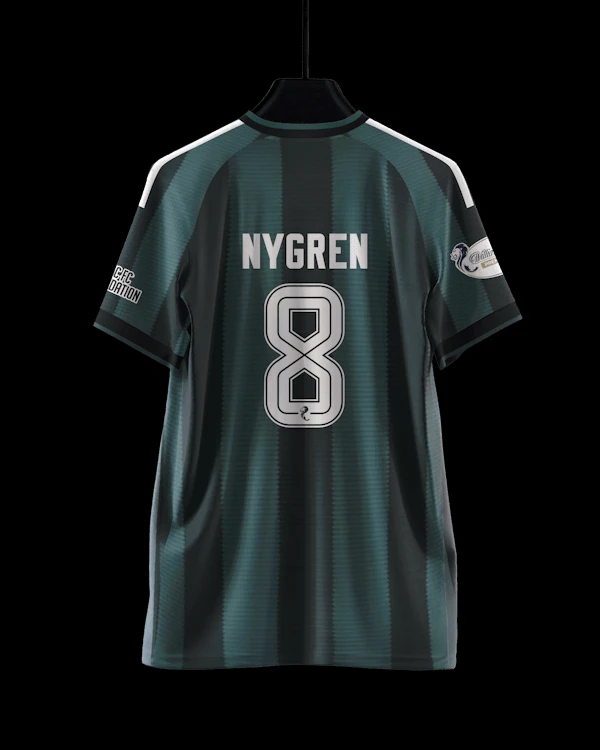 Neue Saison Celtic 3D-gedrucktes Nummern-Fußballtrikot für Herren, atmungsaktiv, schnelltrocknend, kurzärmeliges T-Shirt, Familien-Partnerlook-Kleidung – Detail 4