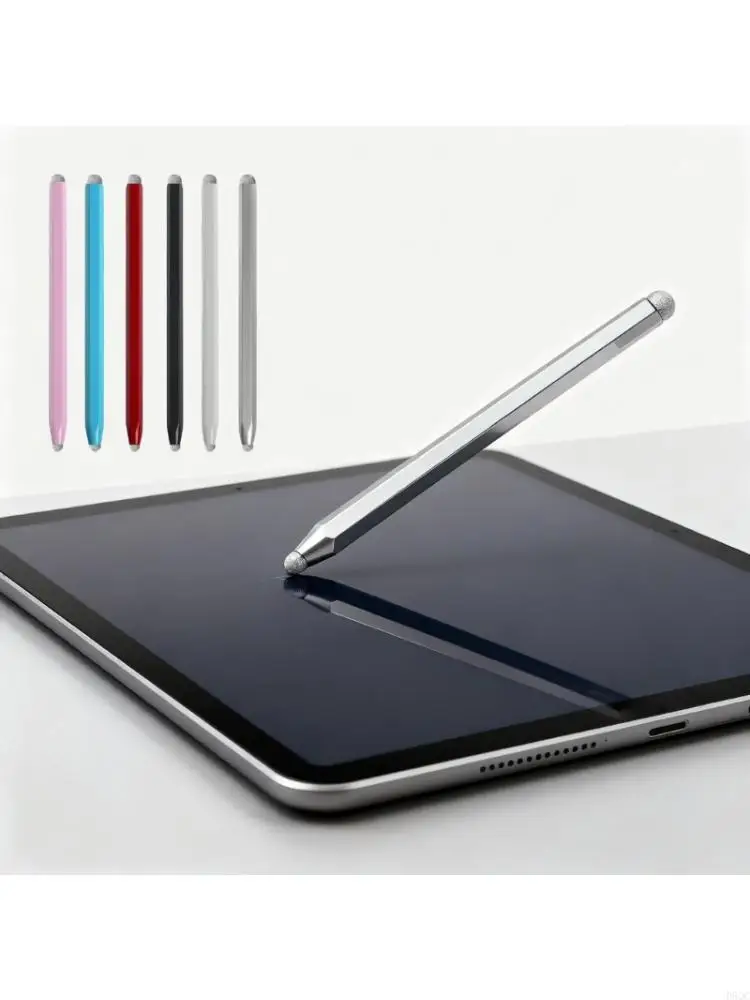 

Шестиугольные металлические стилусы с двойным наконечником для устройств с сенсорными экранами с 6-цветным вариантом, точным и