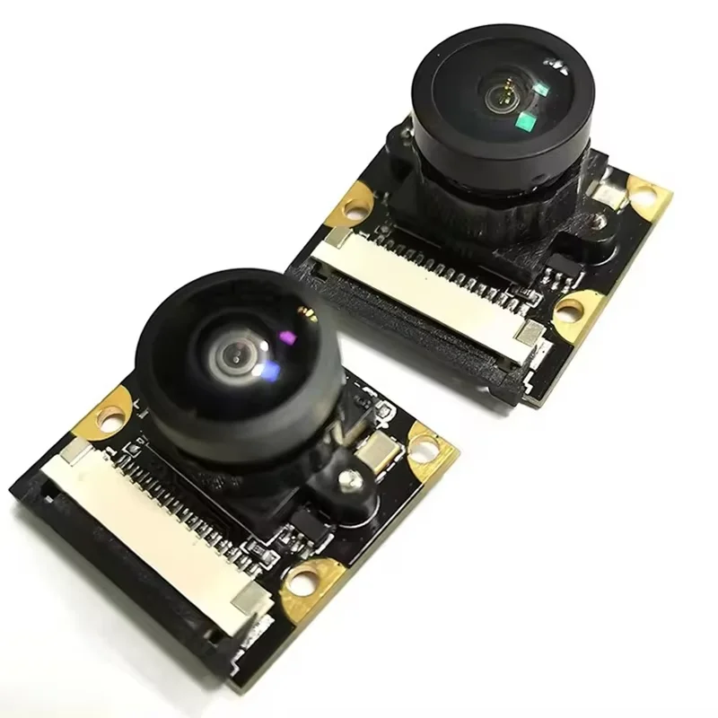 2592x1944 5MP HD Raspberry PI OV5647 Camera Module 15PIN 130 160 220 degrees Wide Angle FF Adjustable focus for machine vision