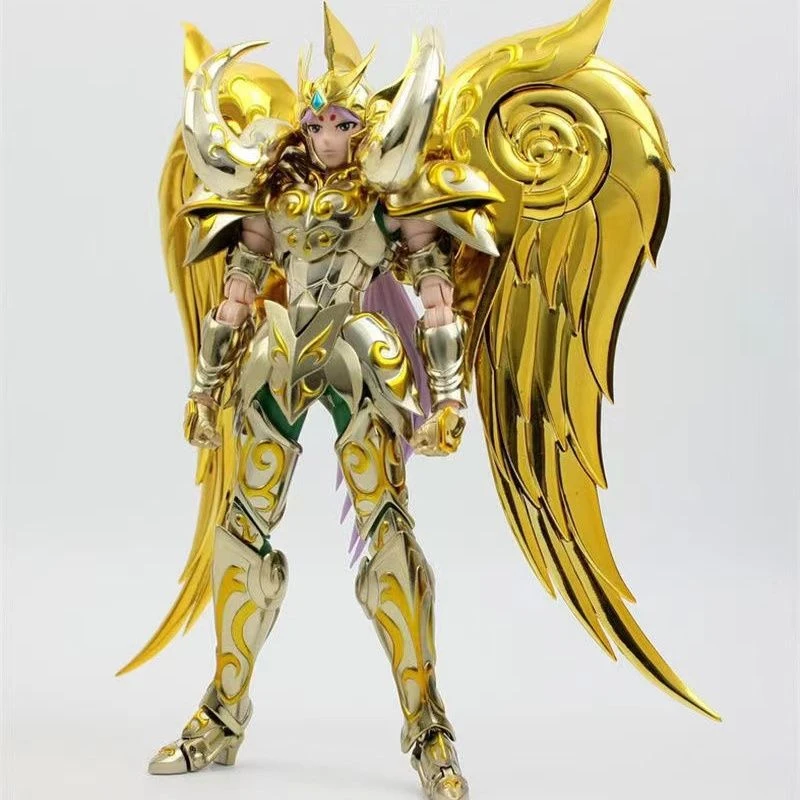 Metal Club/MC Saint Seiya Myth Cloth EX Aries Mu SOG With Totem/Object Gold Knights of the Zodiac Action Figure In Stock