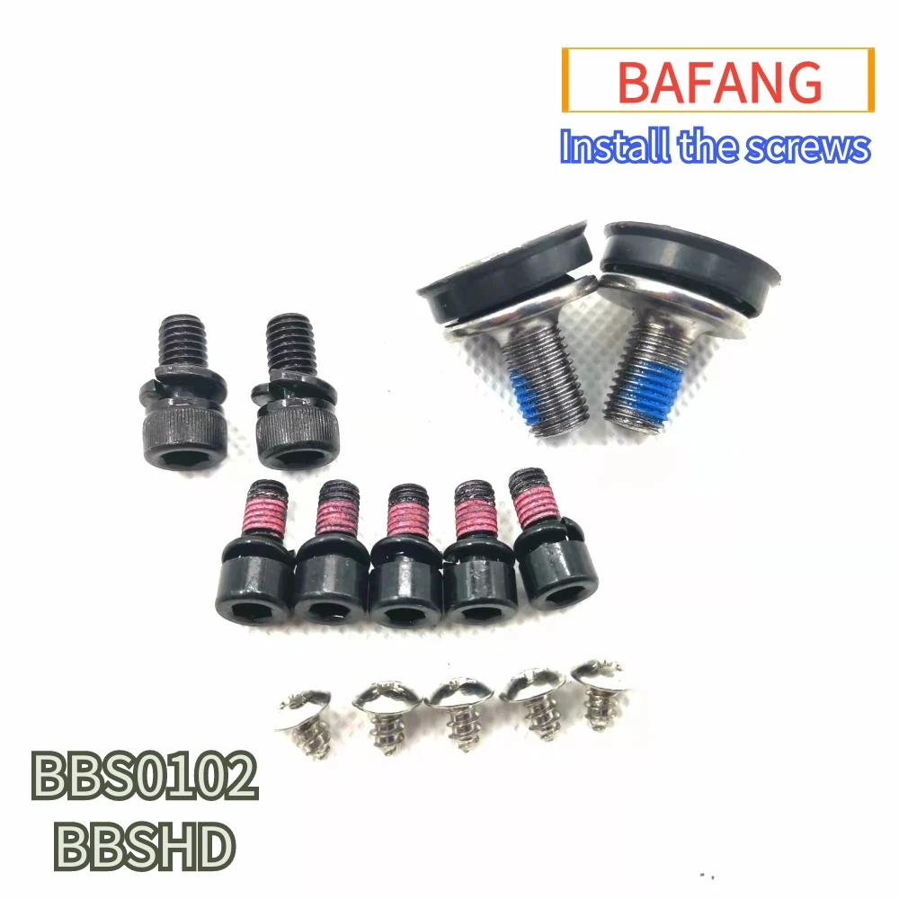 Bafang MID Motor Mounting Screw M615 G320 G340 Mounting Screw Fixing Screw Chainring Nut BBS01 02 Special BBSHD