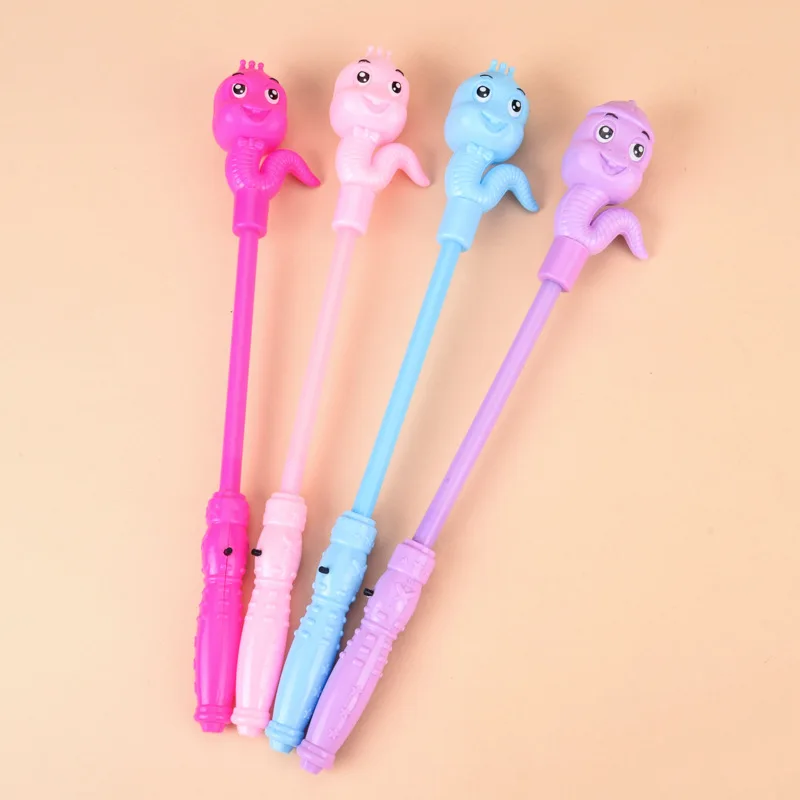 1pc piscando crianças presente brinquedo flash vara iluminar varas brilhantes festa de natal dia das bruxas iluminar varas dos desenhos animados novo concerto foto adereços