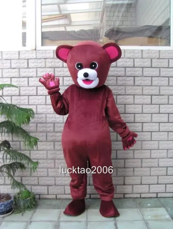 

2025 New Adult Best Sale Lovely Bear Animal Cartoon Mascot Costume Christmas Fancy Dress Halloween Mascot Costume