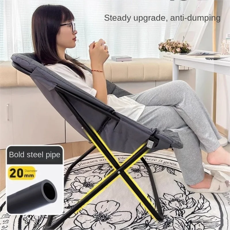 Lazy Sofa Human Bird Nest Warm And Continuous Dormitory Casual Nap Backrest Chair Simple Folding Home Student Single Computer