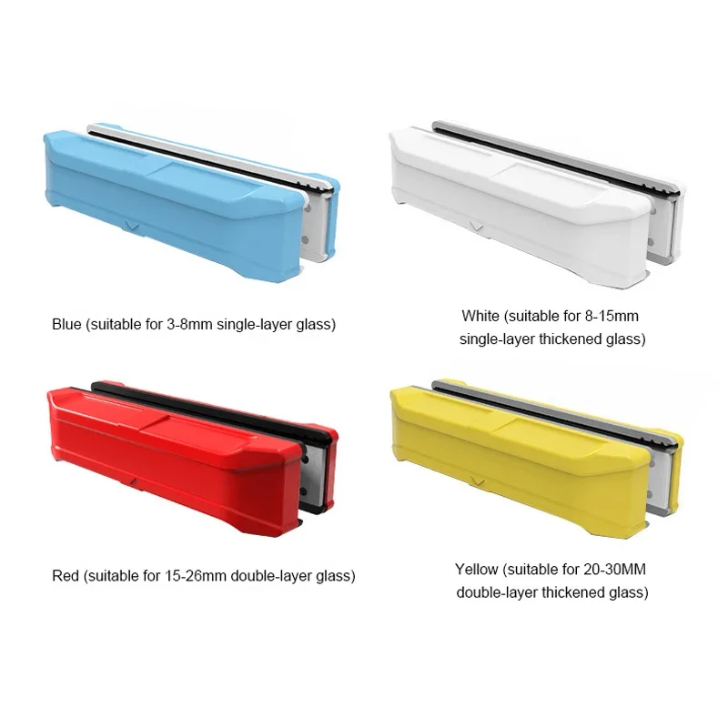 Extended Magnetic Window Cleaner Household Double Layer Glass Cleaner Double-sided Glass Cleaning Tool For High-rise Buildings