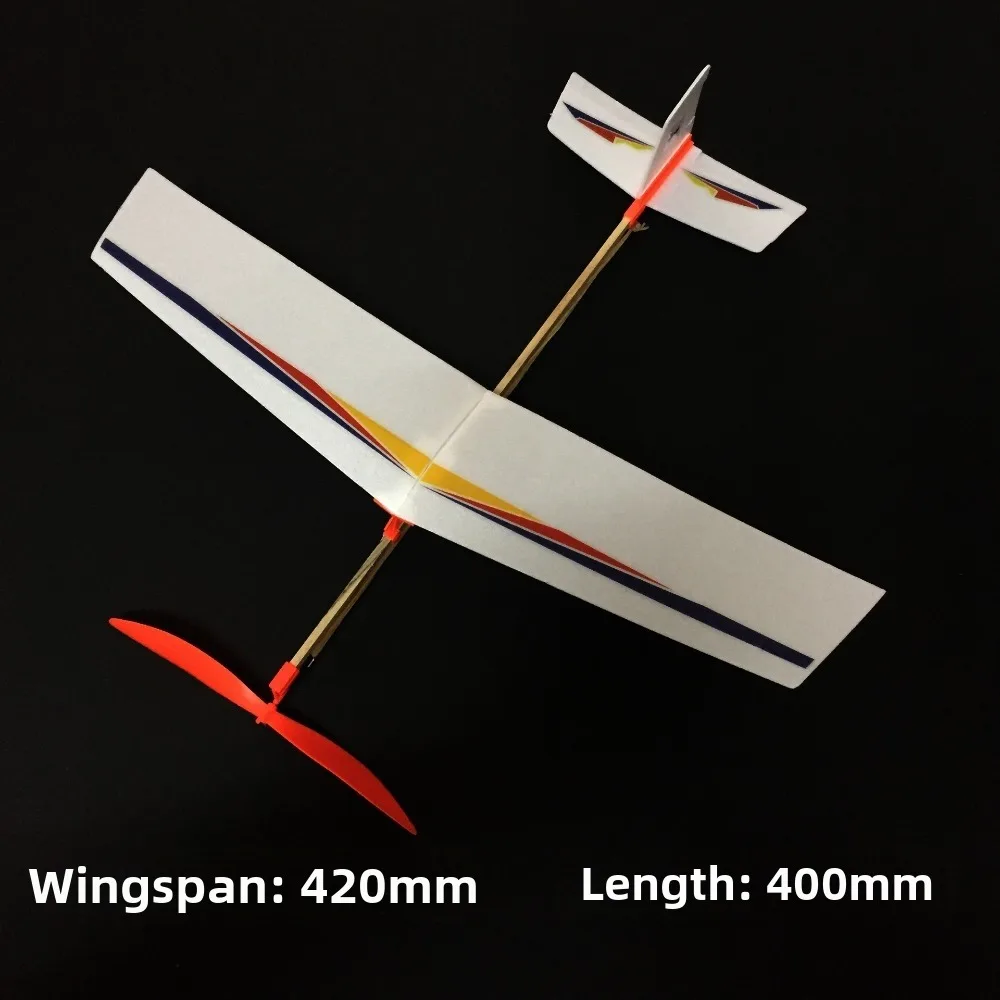

New Ligthweight Airplane Glider Model Popular 3 Styles Rubber Band Powered Helicopter DIY Assemble Airplanes for Outdoor