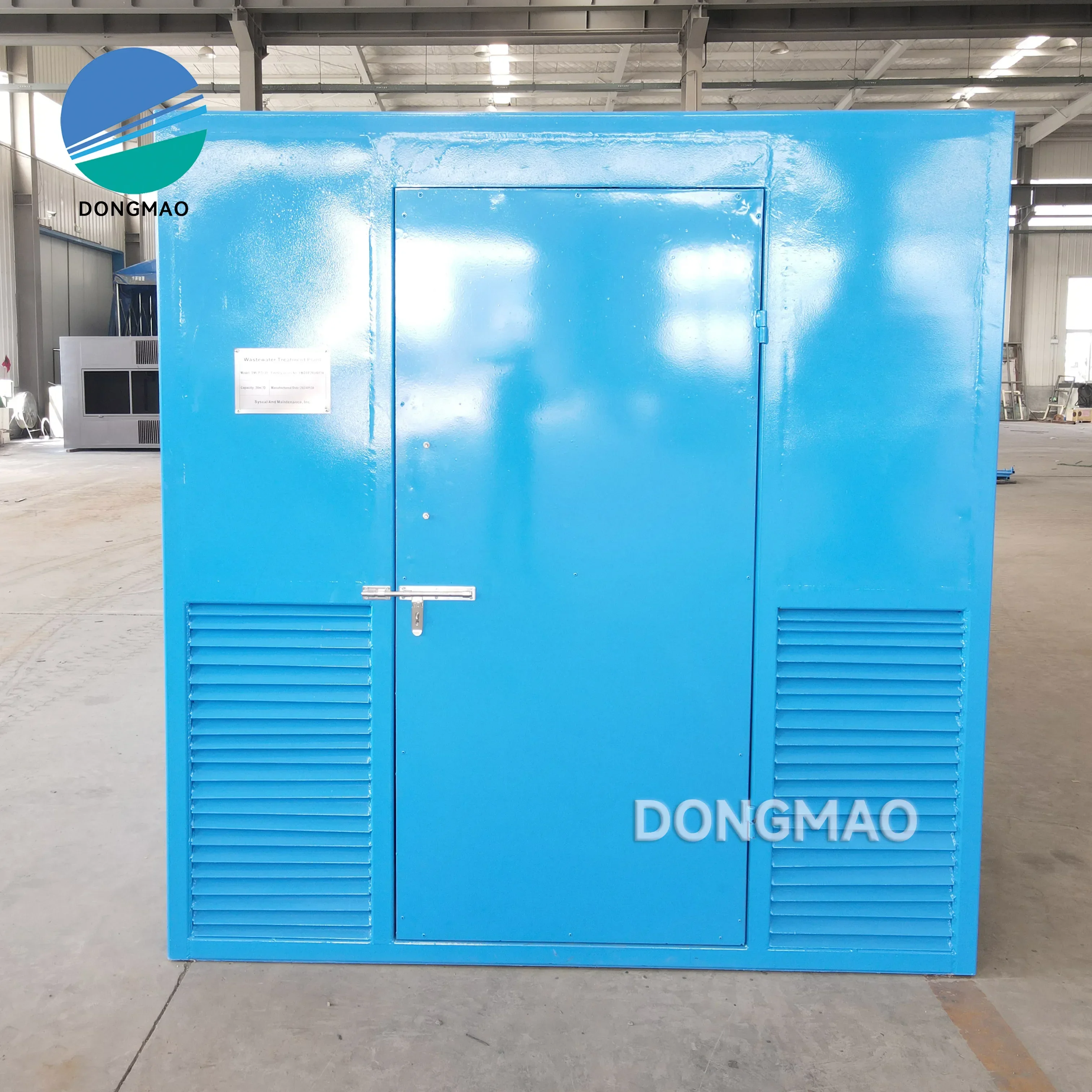 50m3 per day MBBR System Industrial Waste Water Domestic wastewater palm oil wastewater slaughter sewage treatment plant price view 2