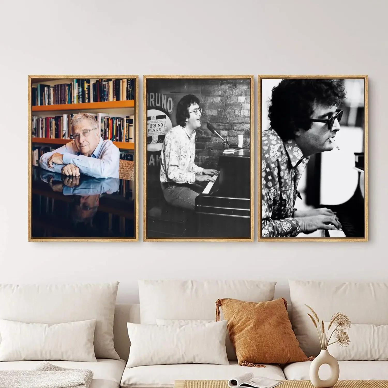 Randy Newman Poster Painting 24x36 Wall Art Canvas Posters Personalized Gift Modern Family bedroom Decoration Art Poster