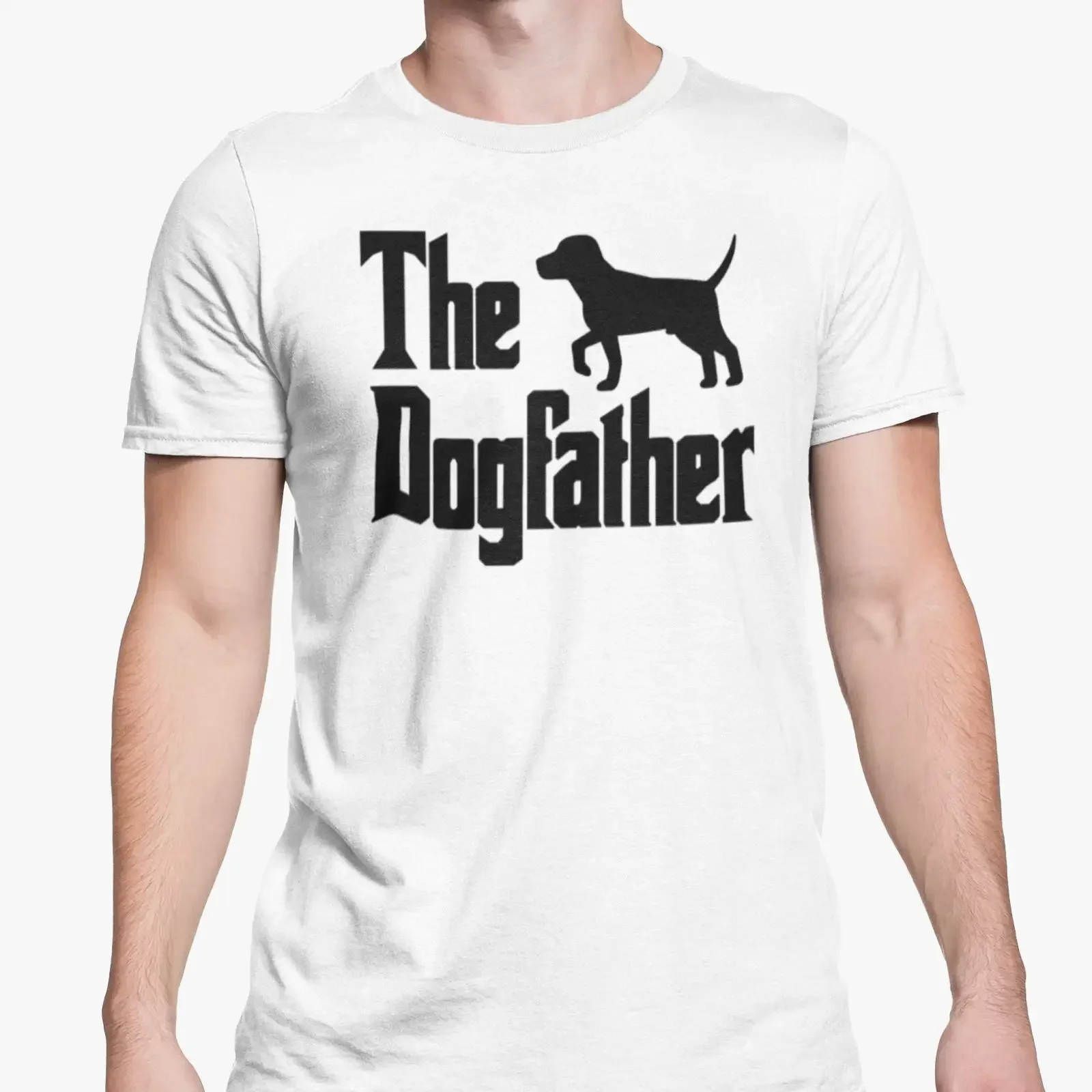 T Shirt Hundevater Hund Tierbesitzer Freund Ehemann Papa Vatertag Geschenk vintage Washed Soft Unisex streetwear Comfortable