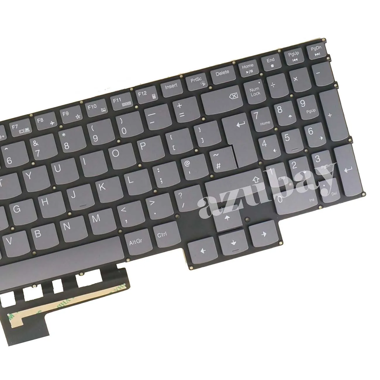 Backlit Keyboard for Lenovo Legion 5 Pro 16IAH7H, 5 Pro 16ARH7, 5 Pro 16ARH7H, 5 Pro 16ACH6, Korean Brazilian Portuguese UK