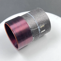 1PC GHXAMP 50.7mm Imported KSV Subwoofer Voice Coil 50.7core 4-layer Coil Car Speaker Speaker Accessories 4ohm