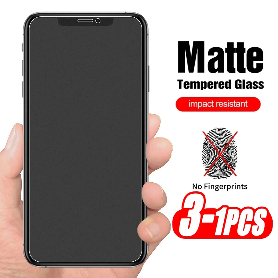 1-3PCS Matte Screen Protectors For Huawei P30 P40 Lite Honor 20 9X 9A 8C 30 20 50 Lite Mate 20 Lite Y9 Prime 2019 P SmartZ Glass