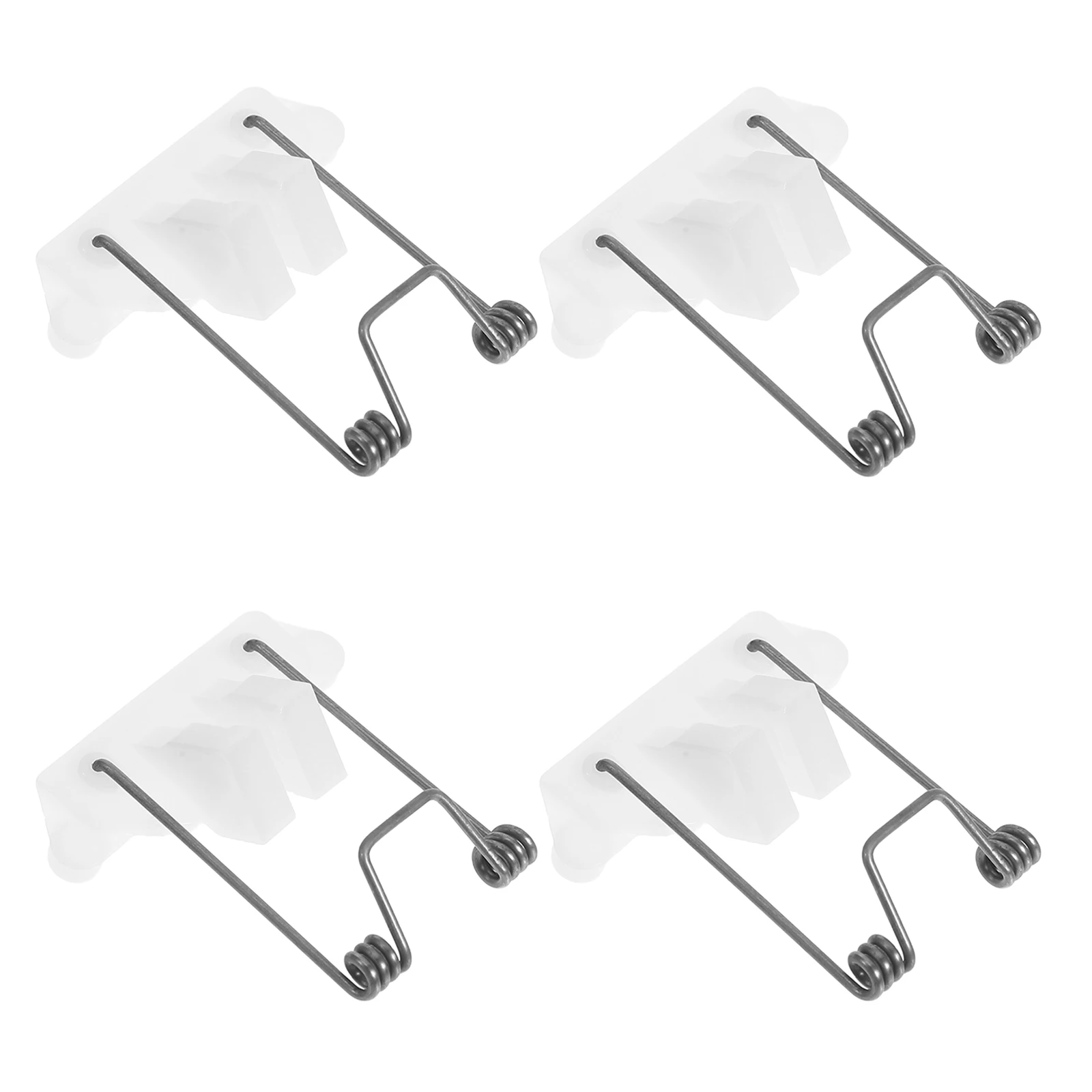 

4pcs Hair Clipper Accessories Set Precision Swing Head Guide Block Replacement Springs Lightweight Trimmer Parts For Diy